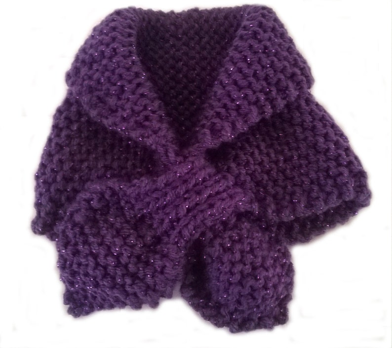 Dog Bandana dog scarf Sparkling purple Miniature Keyhole Scarf dog scarves dog accessories Pet scarves UK dog neck warmer griffon