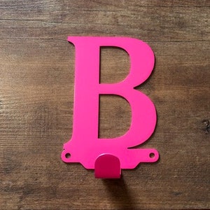 Kids Letter Hooks Towel Hanger Letter Coat Hanger Metal Individual Letter Hooks Letter Towel Hooks Letter Coat Hooks Letter Hat Hooks Letter