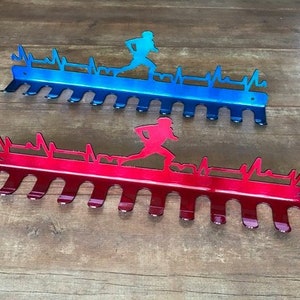 Running Marathon- Medal Hanger Holder Display Rack 12 HOOKS
