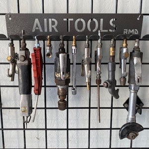 Air Tool Holder: Holds up to 11 tools