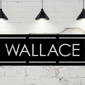 Personalized Metal Sign, Custom Metal Sign, Metal Signs Personalized, Outdoor Signs, Family Name Sign Metal, Last Name Metal Sign, Est Sign