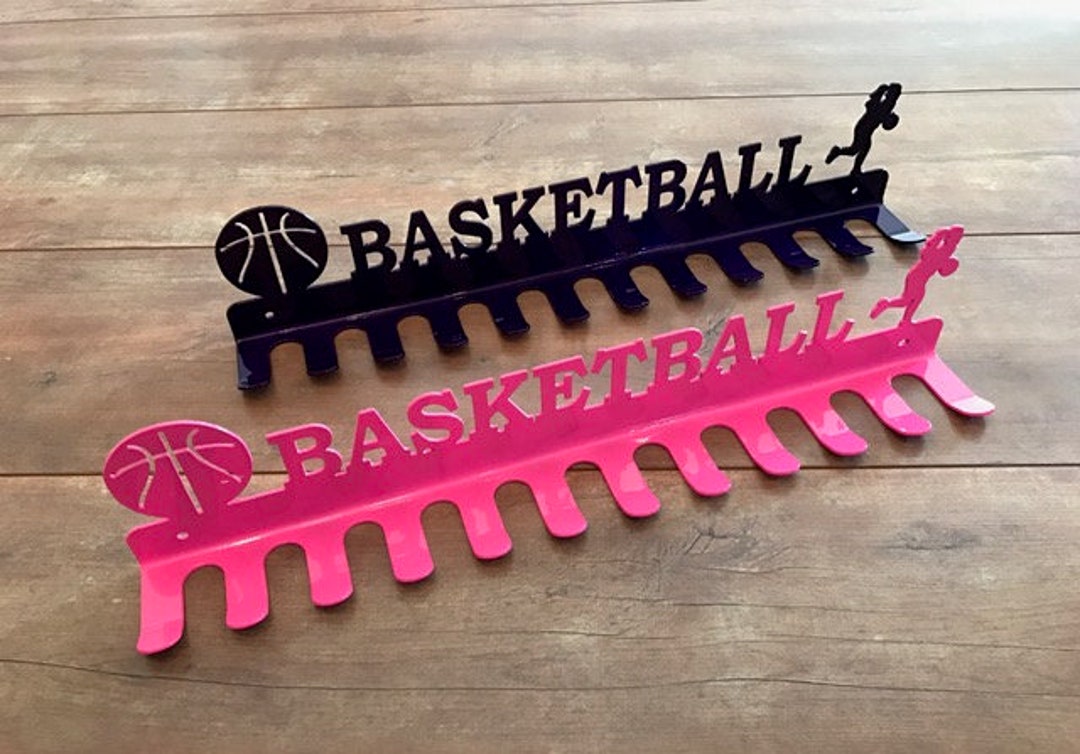 Basketball Medal Hanger Holder Display Rack FEMALE 12 HOOKS Etsy