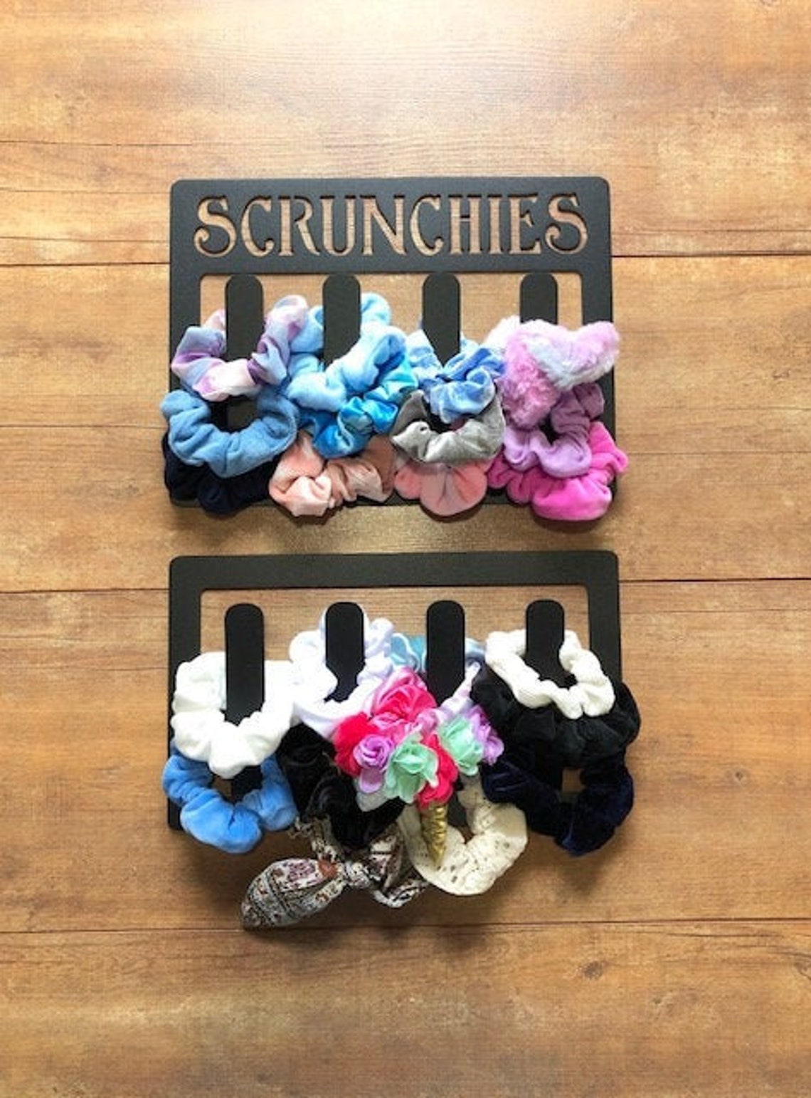 Scrunchie Holder Hair Tie Holder Scrunchie Organizer Etsy