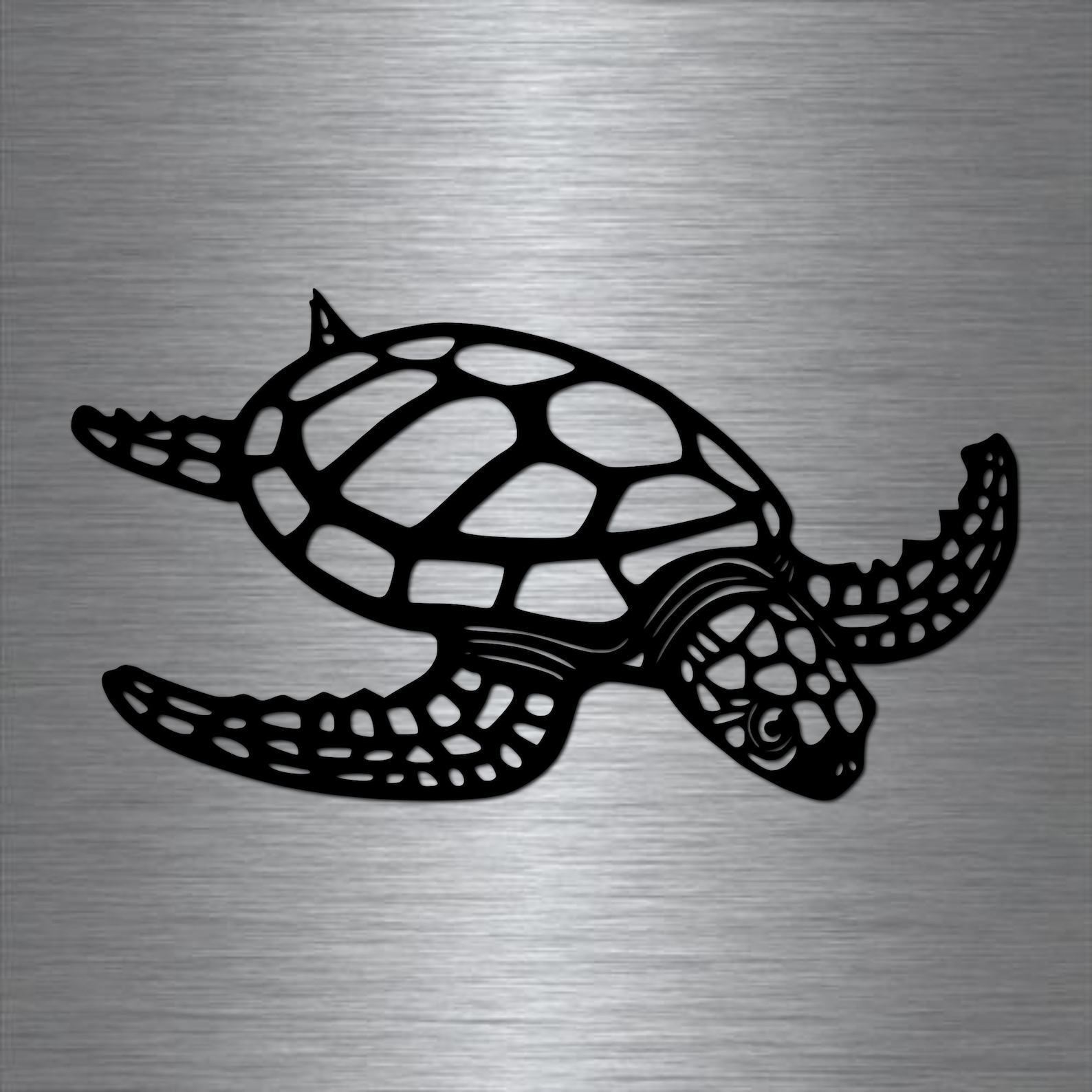 Sea Turtle Metal Sign Metal Wall Art Metal Wall Decor Metal Etsy