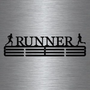 Running Marathon- Medal Hanger Holder Display Rack 3 RUNG
