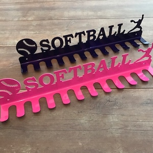 Softball- Medal Hanger Holder Display Rack 12 HOOKS