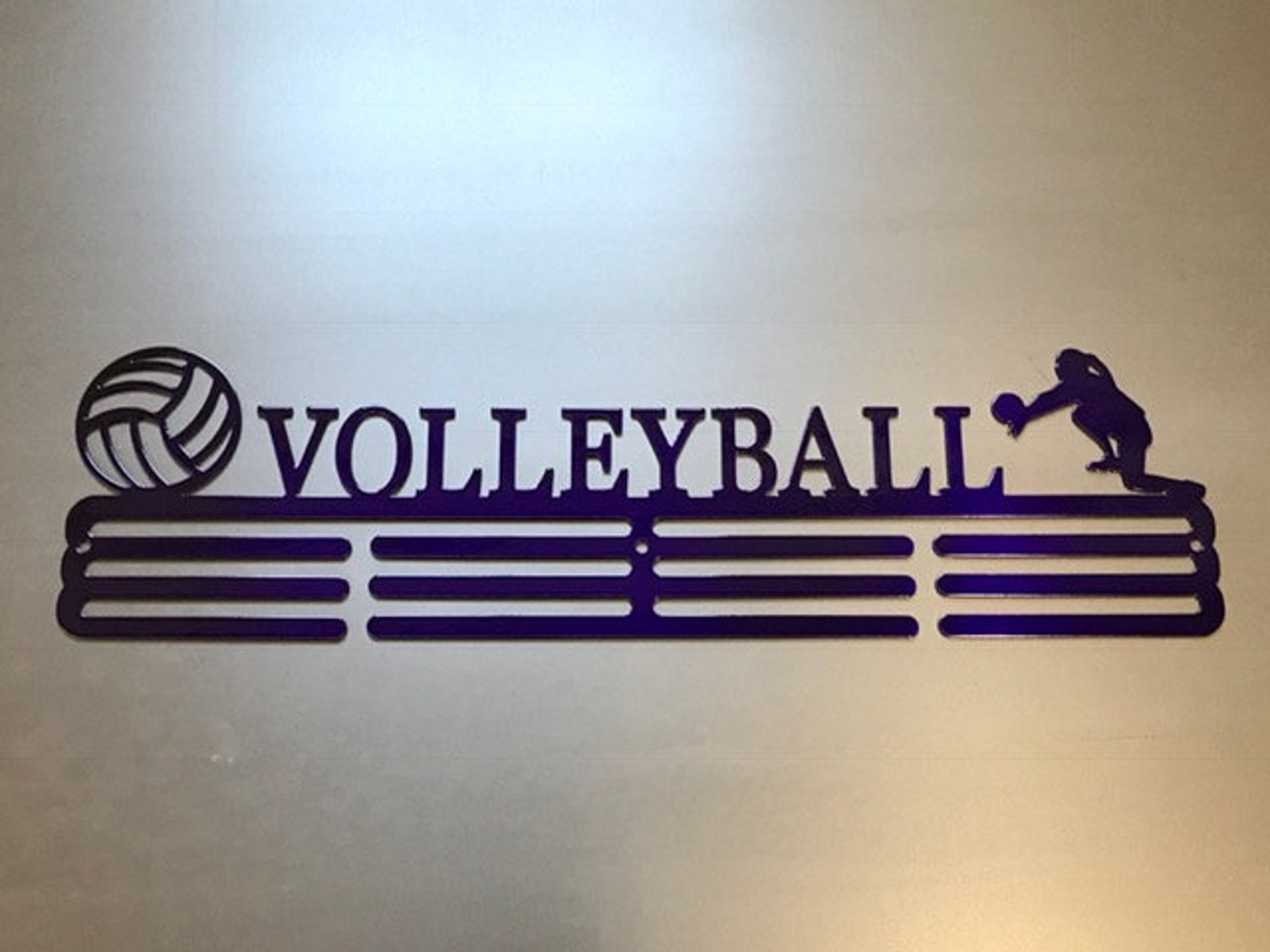 Volleyball Medal Hanger Holder Display Rack 3 RUNG Etsy