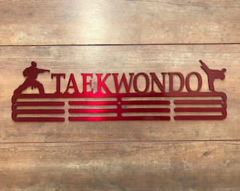 TAEKWONDO- Medal Hanger Holder Display Rack 3 RUNG