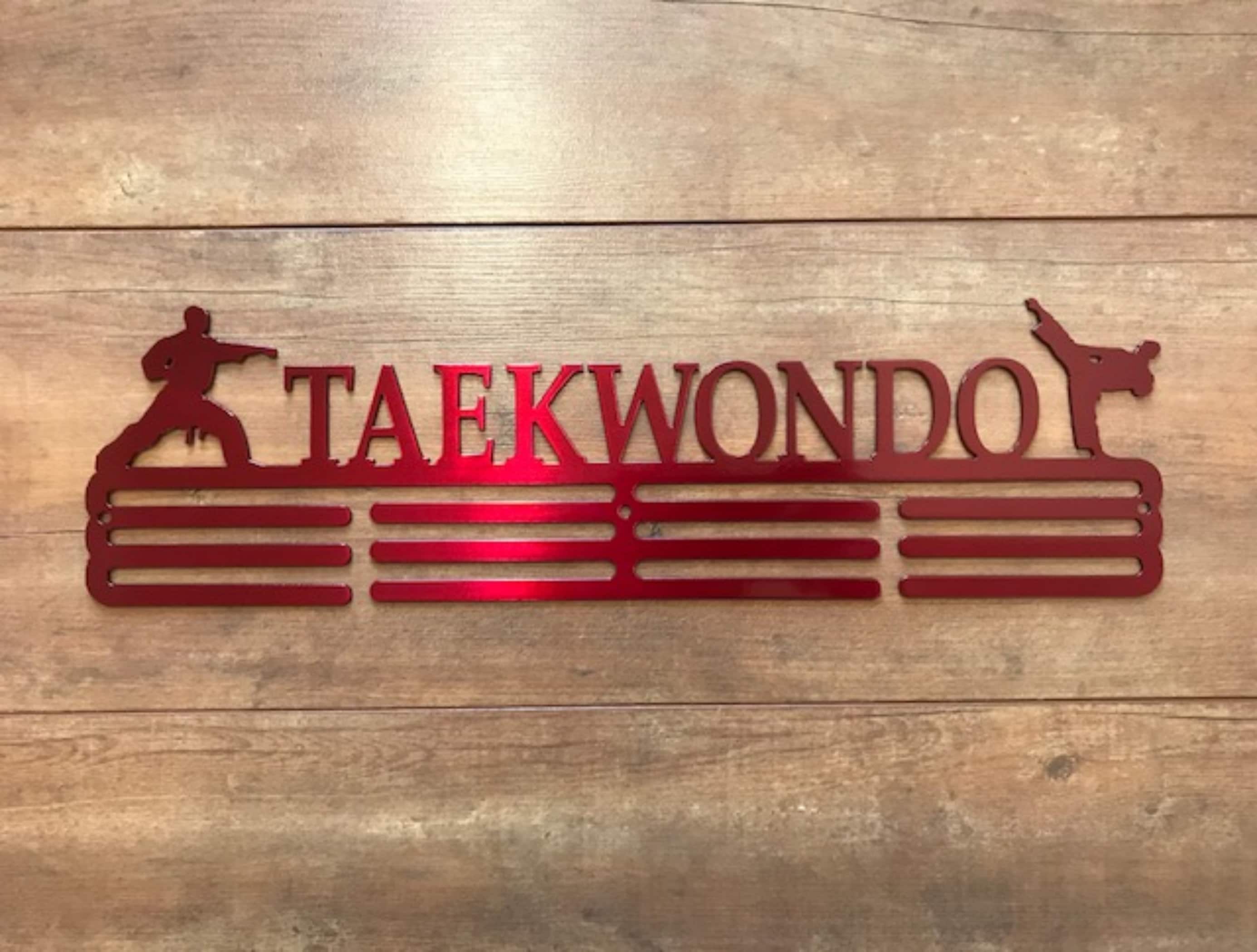 Tai Kwon Do Display Rack TAEKWONDO- Medal Hanger Holder Display Rack 3 RUNG - Etsy