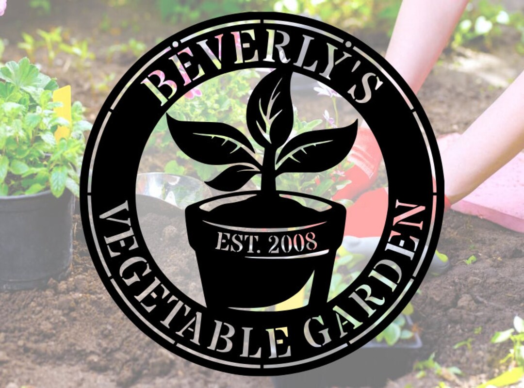 Personalized Gardening Metal Sign - Gift Idea For Gardening Lover - What A Wonderful World main image 0