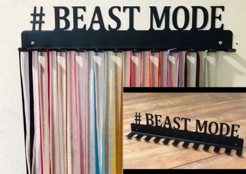 Wrestling #Beast Mode Medal Hanger Holder Display Rack 12 Hooks