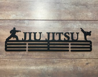 Jiu Jitsu- Medal Hanger Holder Display Rack 3 RUNG