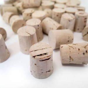 Cork Stoppers Medical cork  Natural Craft Corks  Decorations Natural Cork Set of 100