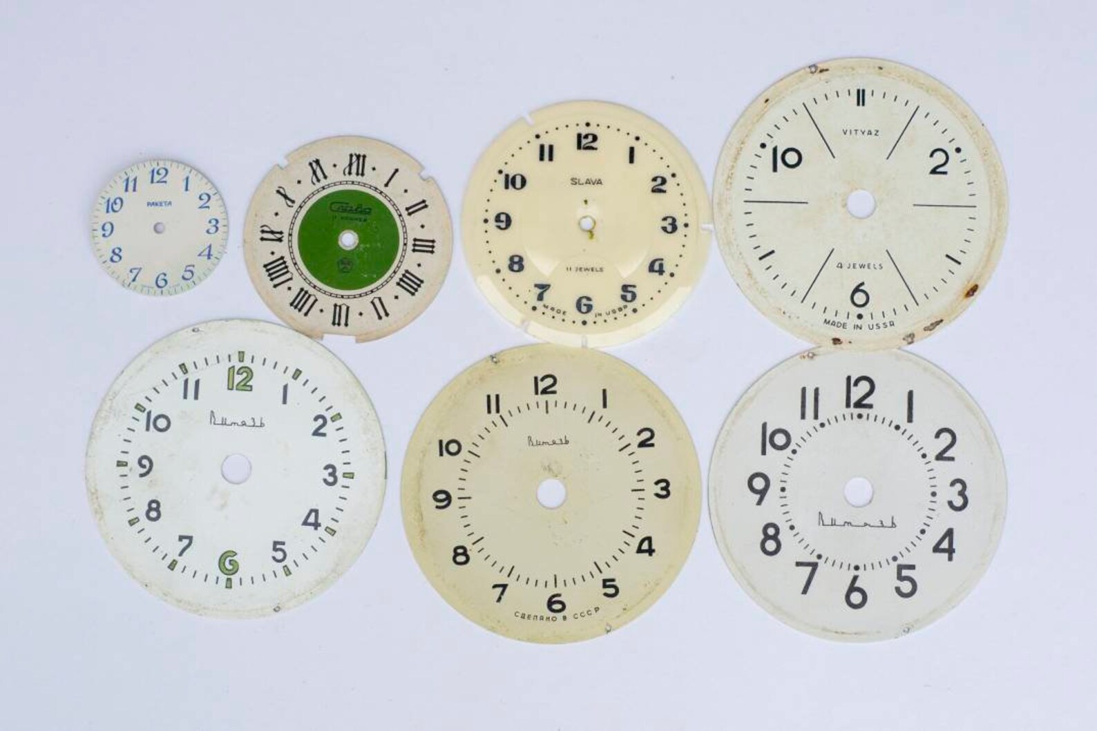 Vintage Clock Faces Vintage Round Square Watch Faces Dials Etsy