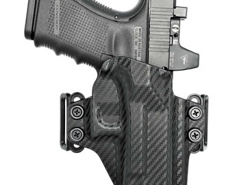 Springfield Xd 4" Full Size Service Model (Gen1) Owb Kydex Belt Loop Holster