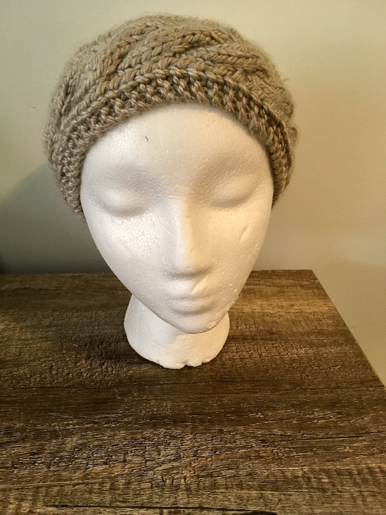 Knitted headband ear warmer