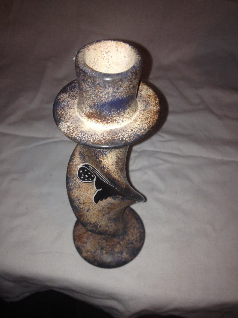 Soapstone Hand Carved Candle Holder Etsy