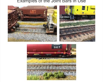 HO Scale Model Joint Bars