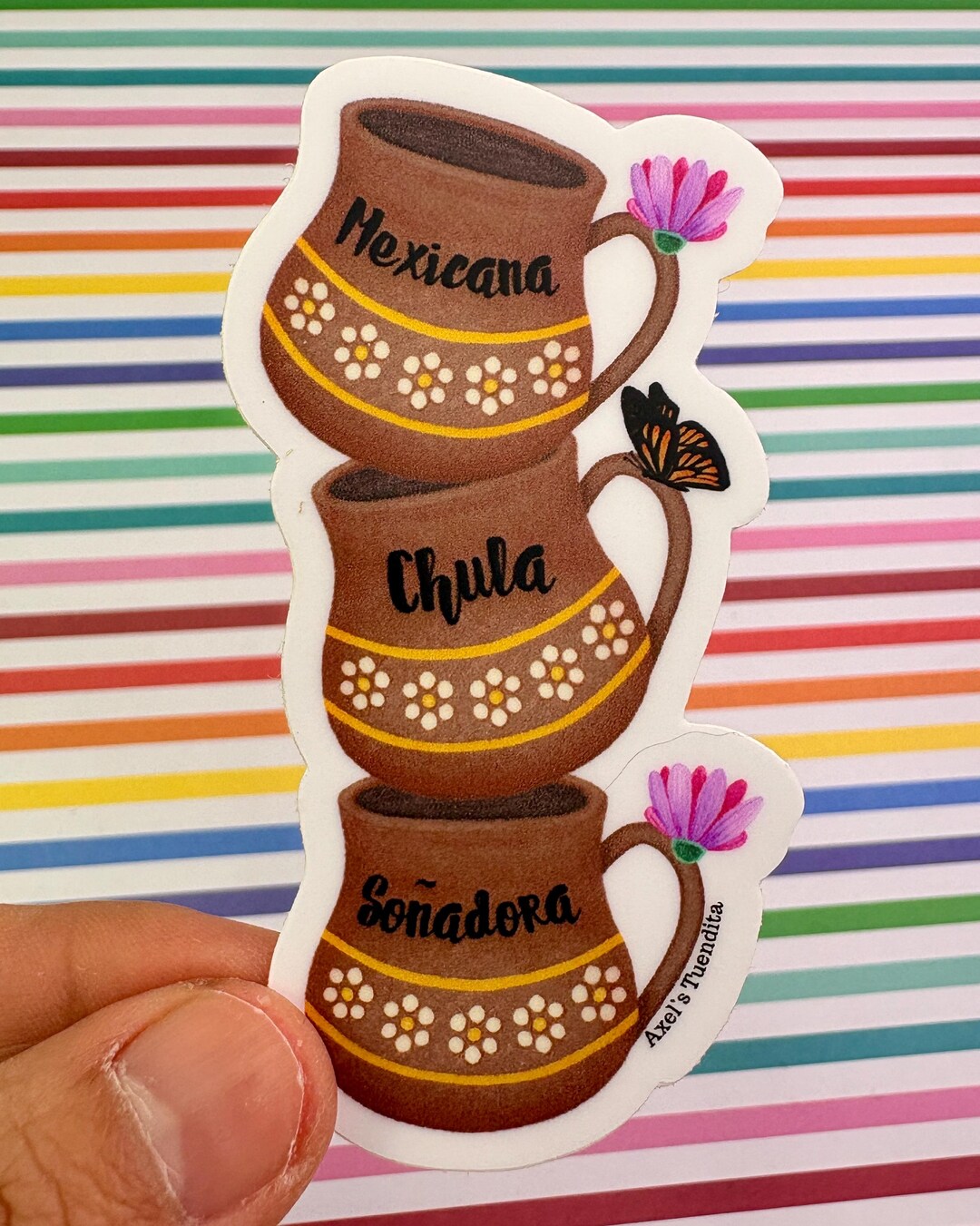 Mexicana Chula Y Soñadora Sticker - Latina Decal - Etsy