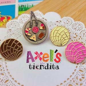 Pan Dulce Enamel Pins