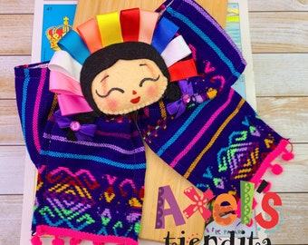 Lele Doll Cambaya Hair Bow - Mexican Hair Bow - Big Hair Bow