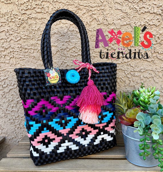 Medium Recycled Plastic Tote Bag Beach Tote Bag Bolsa De