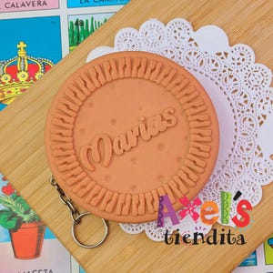 Porte-monnaie Galleta - Porte-monnaie en forme de biscuit mexicain