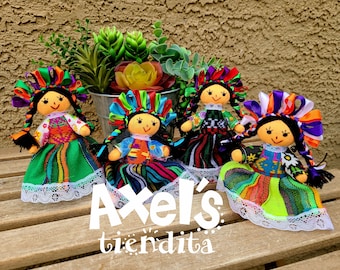 Lele Doll - Muñeca Lele - Muñeca Mexicana - Small Maria Doll - Small Lele Doll