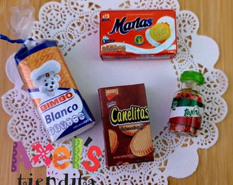 Magnets mexicains faits main pour réfrigérateur - Miniatures décoratives culinaires