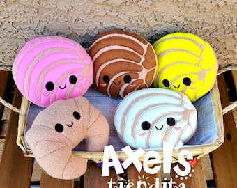 Concha Plushie – Pan Dulce Stuffie, Kawaii Food Toy