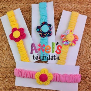 Cotton Stretchy Headband - Little Girl Headbands - Elastic Hair Accessories