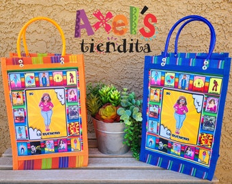 Loteria Chusca Mercado Bag - Mexican Market Bags - Bolsas de Mercado - Grocery Bag - Mesh Tote Market Bag - Eco-Friendly Bag