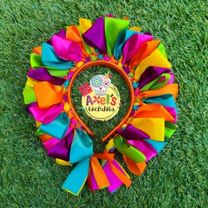 Handmade Lele Doll Headband: Mexican Fiesta Photo Prop