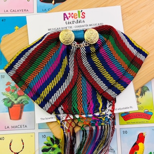 Charro Bow tie - Mariachi Bow - Mexican Bowtie - Corbatin Mexicano