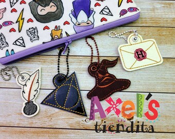 Wizard World Planner Charm - Traveler's Notebook Charm - Wizarding Charm - Planner Accessoire - Planner Charm - Wizard TN Charm