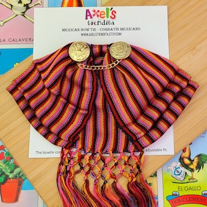 Charro Bow tie - Mariachi Bow - Mexican Bowtie - Corbatin Mexicano