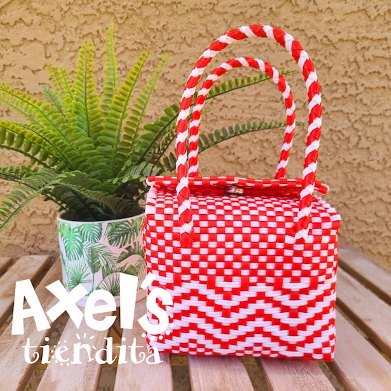Mini Craft Tote, Red Mini Craft Tote, Red