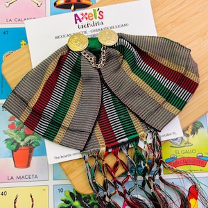 Charro Bow tie - Mariachi Bow - Mexican Bowtie - Corbatin Mexicano