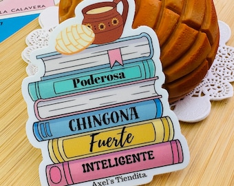 Latina Pride Sticker: Spanish Water Bottle Laptop Decal