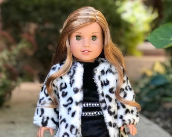 Zebra Striped Umbrella   for 18'' dolls by American Fashion World New 