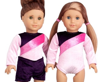 Authentic 18" AMERICAN GIRL DOLL GYMNASTICS OUTFIT CLOTHES NEW 