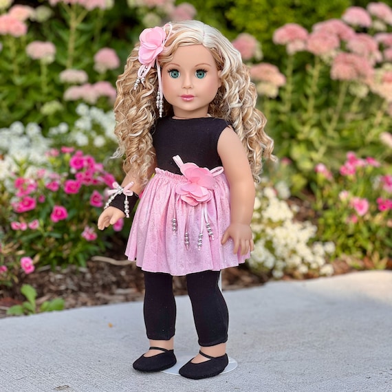 18 inch doll ballet outfit top