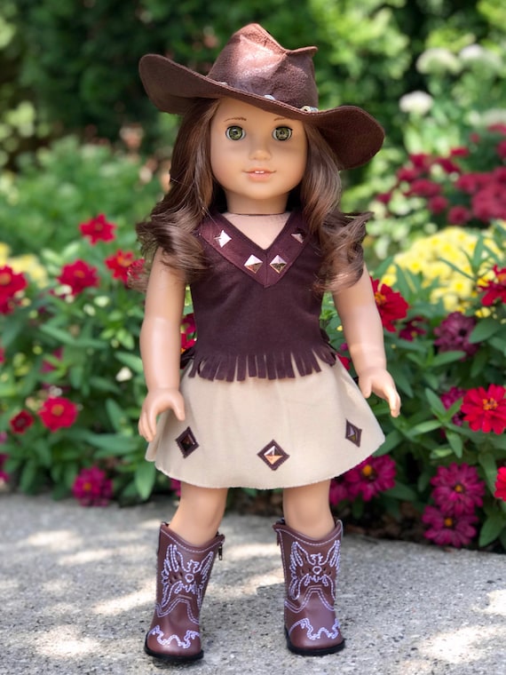 Cowgirl Clothes for 18 inch American 