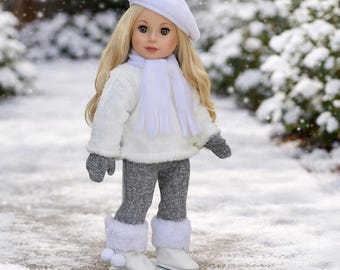 Snowy - 5 Piece Outfit For 18-Inch Dolls    (Doll Not Included)