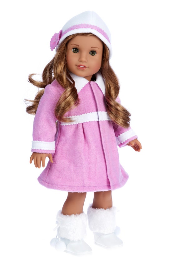 PURPLE Corduroy NEWSBOY DOLL CAP HAT fits 18/" AMERICAN GIRL Doll Clothes