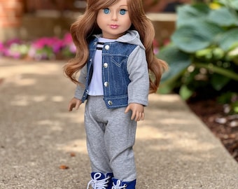 18" Doll Clothes Football Strip Boots Trainers Shoes Our Generation Boy Baby Bo | UK