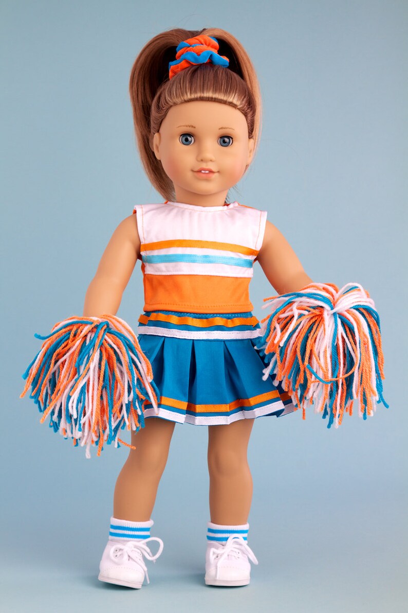 Cheerleader Doll Clothes for 18 Inch American Girl Doll 6 Etsy