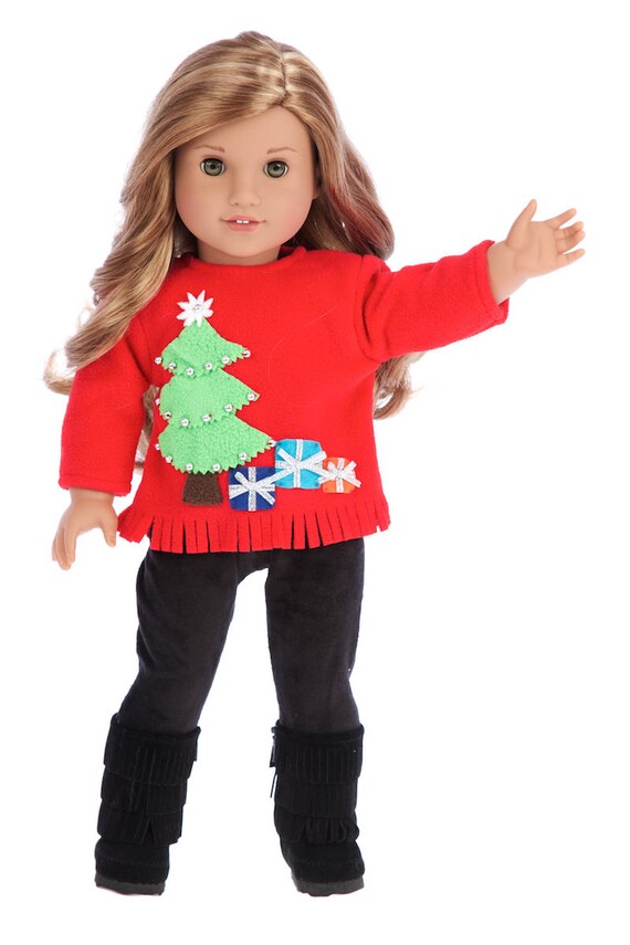 Christmas Sweater Doll Clothes For 18 Inch American Girl Etsy image 0 - Christmas Sweater Doll Clothes For 18 Inch American Girl Etsy