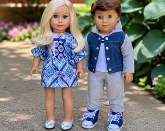 Perfect Proposal – Matching Boy & Girl Outfit Set for 18 Inch Dolls