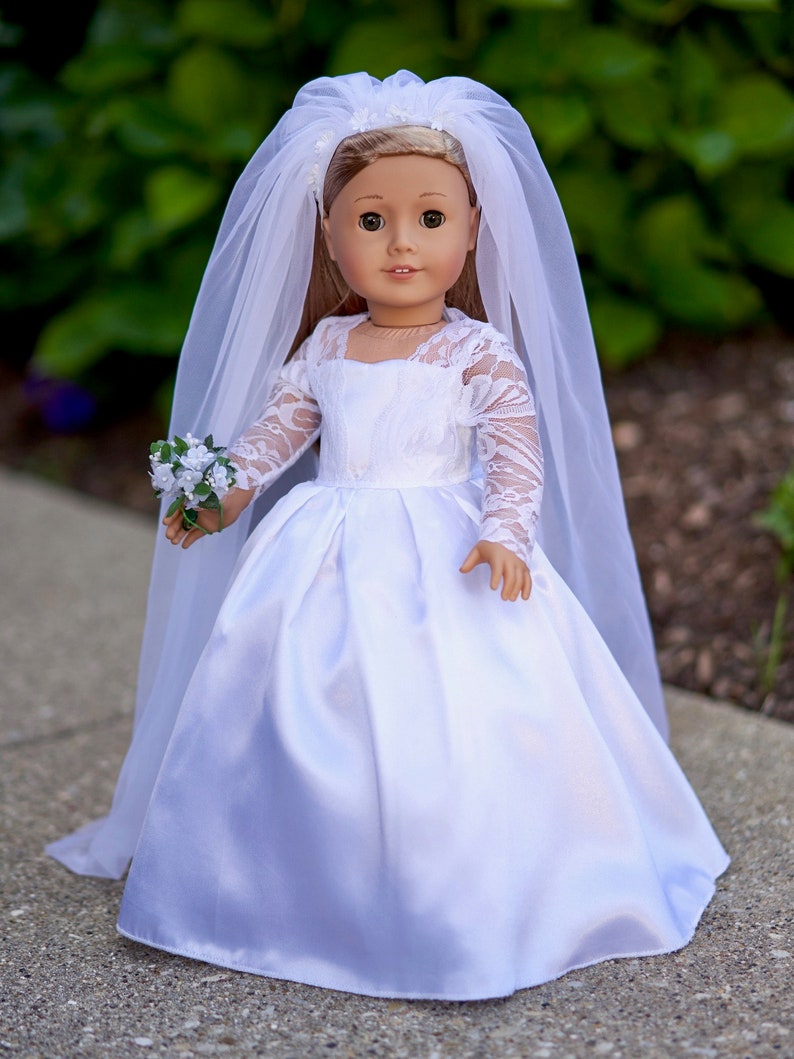 Princess Kate Doll Clothes For 18 Inch Dolls Royal Wedding Etsy